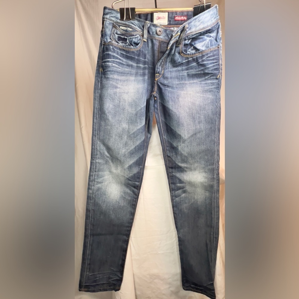 SUPERDRY Dark Wash Jeans - Standard Tomboy